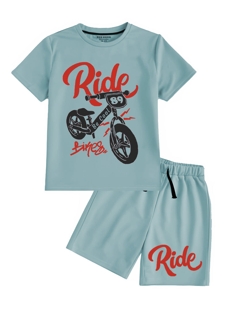 Summer cotton shorts set for kids
