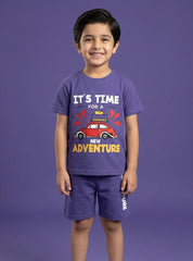 Boys New Adventure Short Set