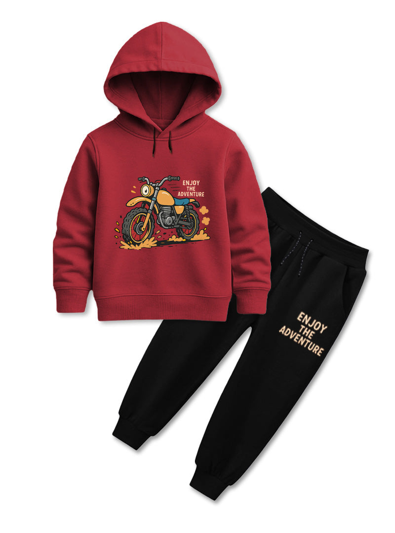 Winter Stylish Boys Hoodie Set