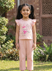 Girls Little Rabbit Co ord Set