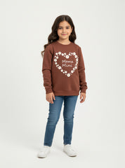 Durable & Cozy Fleece Sweatshirt for girls