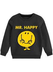 Mr. Happy Cartoon Kids Sweatshirt