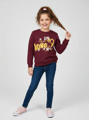 Cute & Warm Fleece Sweatshirt for girls