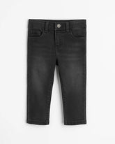 Fashionable Slim Fit Dark Grey Denim Jeans for Boys