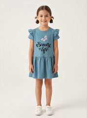 Girls Beauty of Life Frill Frock