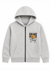 Boys Winter Hoodie Game Time