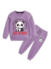 Fleece Tracksuit For Girls