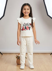 Girls Little Lady Lounge Set