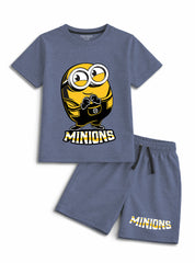 Boys Minions Fun Short Set