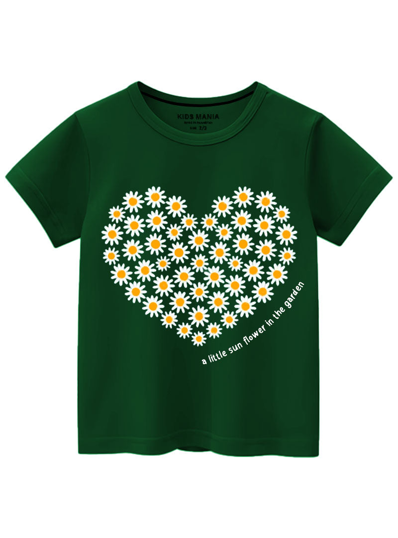 Printed t-shirt design for girls