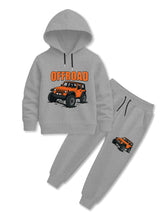 Jeep Adventure Off Road Winter Hoodie Set For Boys