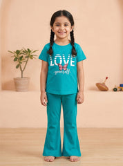 Girls Butterfly Glow Lounge Set