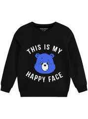 Bear is My Happy Face Stylish Warm Sweatshirt