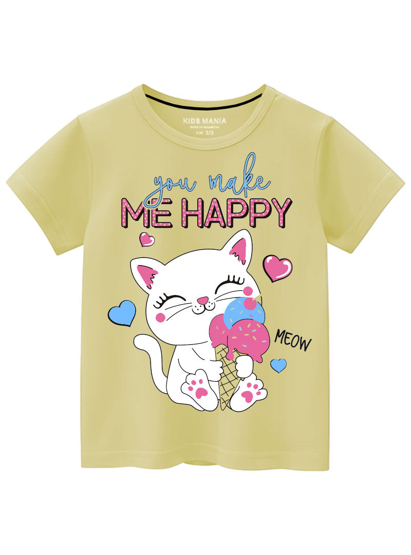 Girls Summer Cotton T-Shirts