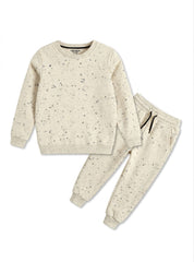 Boys Winter Set Creamy Speckle