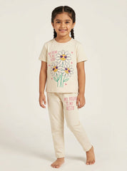 Girls Daisy Friends Trouser Set