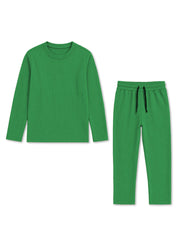 Kids Ribbed Lounge Set