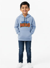 Little Hero Pullover Hoodie For Boys