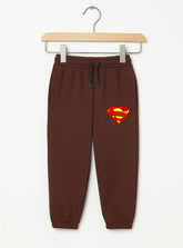 Superman Breathable Fleece Fabric Trouser For Boys