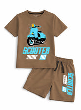 Boys Scooter Mode Graphic Co Ord Set