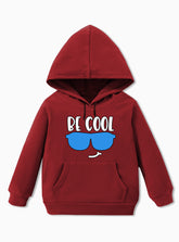 Be Cool Winter Fleece Hoodie For Boys