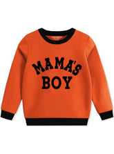 Boys Warm Fleece Sweatshirt - Mama's Boys - 2
