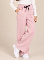 Girls Winter Trouser Blush Ribbon