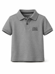 Boys Minimal Logo Polo Tee