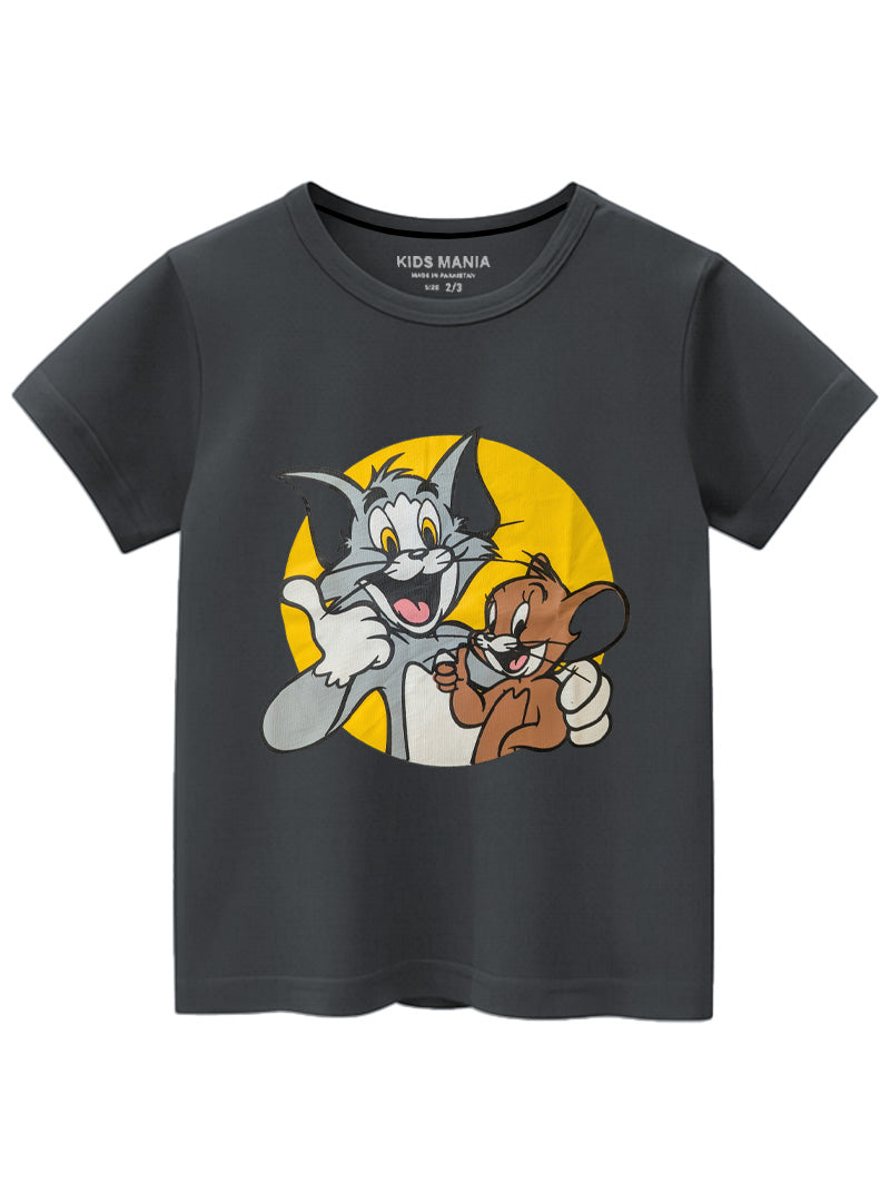 Unisex Tom-Jerry Cotton T-Shirts