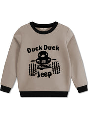 Children's Fleece Sweatshirt - Duck Duck Jeep