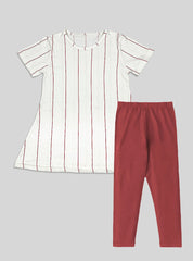 Girls summer trouser set design