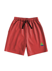 Boat Logo Printed Boys Shorts