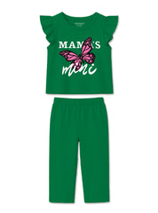 Girls Emerald Mama Mini Butterfly Set