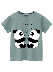 Panda Love Kids Cotton T-Shirt