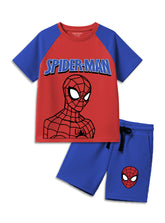 Boys Spider Man T Shirt Shorts Set