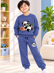 Boys Winter Set Bamboo Beat Panda