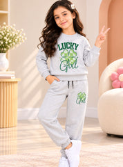 Girls Winter Set Lucky Heart Junior