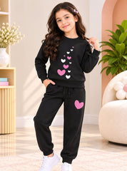 Girls Winter Set Little Love Hearts