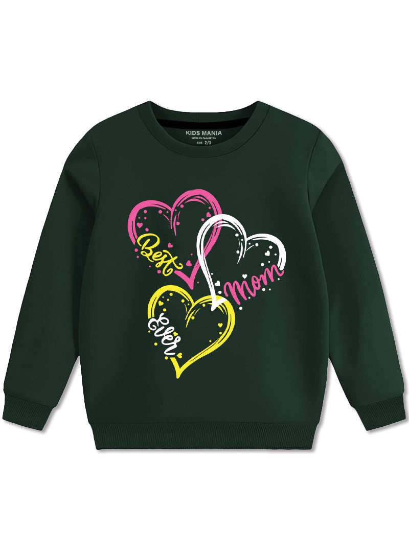 Best Mom Ever Winter Sweatshirts For Girls