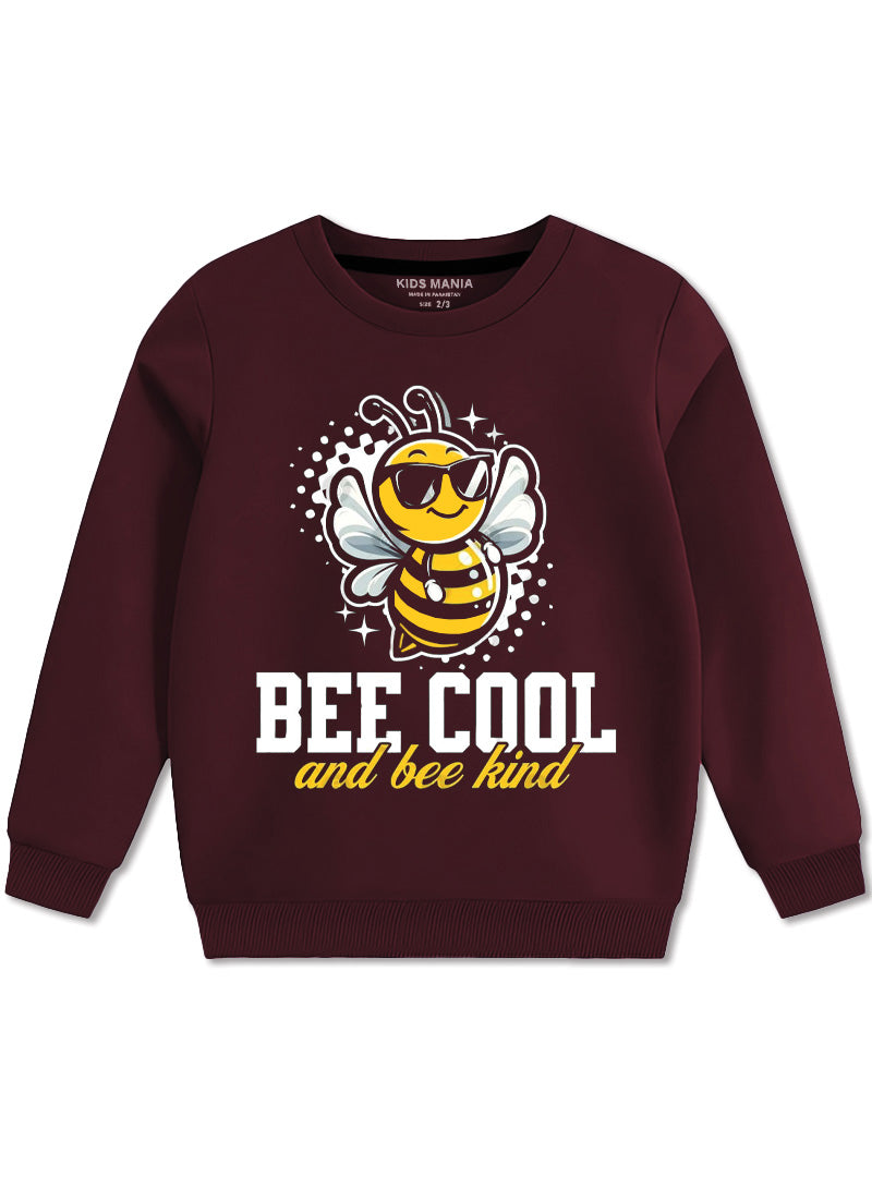 Awesome Bee Cool and Bee Kind Sweatshirts For Child