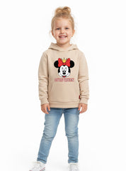 Queen of Disney Mickey Mouse Fleece Hoodie For Girls