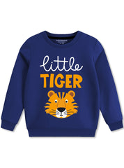 Little Tiger Warm Fleece Sweatshirts For Boys