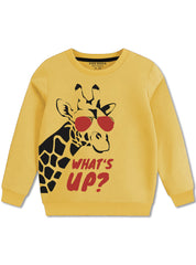 Stylish girls fleece sweatshirt casual outfit