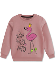 Cozy fleece sweatshirt for kids girls Lahore