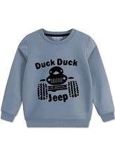 Children's Fleece Sweatshirt - Duck Duck Jeep