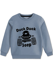 Children's Fleece Sweatshirt - Duck Duck Jeep