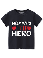 Boys Mommys Little Hero Graphic Tee