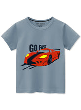 Boys Go Fast Racing Car Graphic Tee