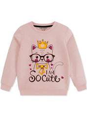Trendy Fleece Sweatshirt for Children
