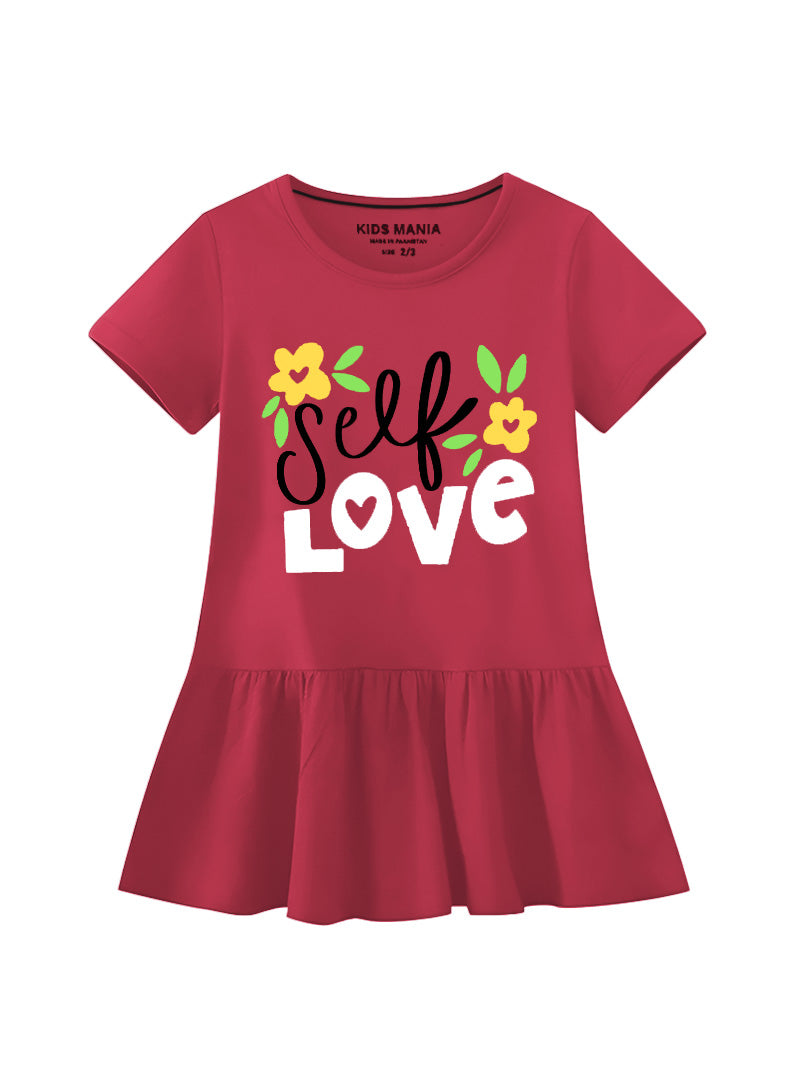 Summer Stylish Cotton Baby Frock Design